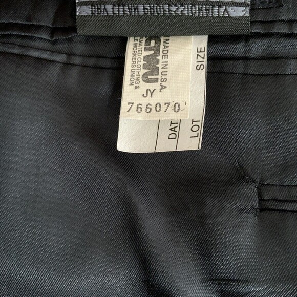 100% Wool Burberrys Jacket Plaid Long Sleeve 2 Button Blazer Sports Coat 46 - Picture 13 of 15